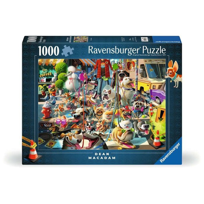 Ravensburger 1000 pcs - The Dog Walker