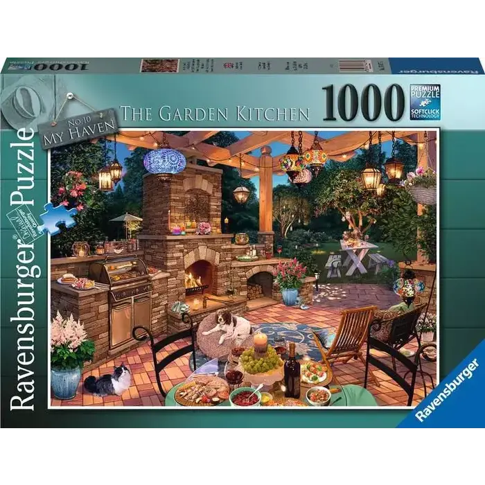 Ravensburger 1000 pcs - My Haven: The Garden Kitchen
