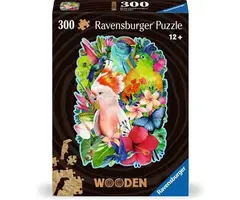 Ravensburger 300 pcs - Wooden: Beautiful Birds
