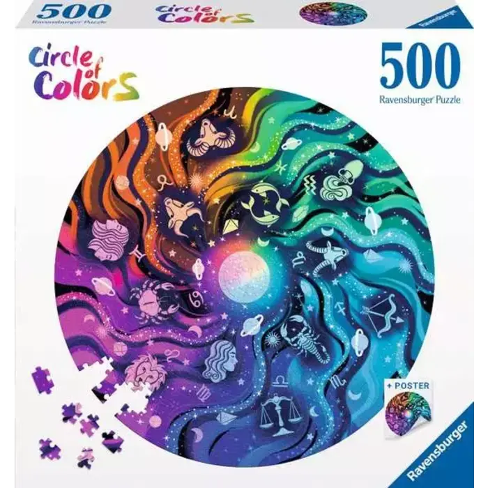 Ravensburger 500 pcs - Circle of Colors: Astrology