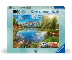 Ravensburger 1000 pcs - Wanderlust: Life at the Lake