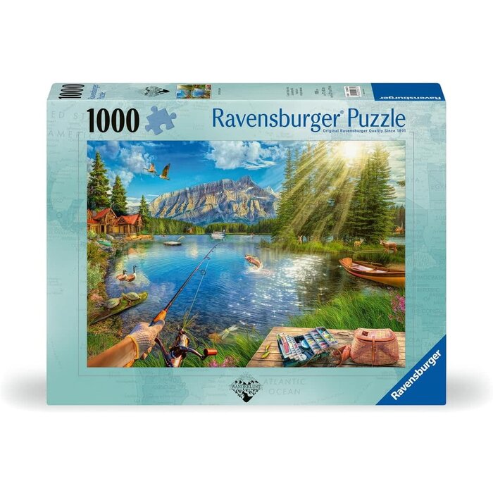 Ravensburger 1000 pcs - Wanderlust: Life at the Lake