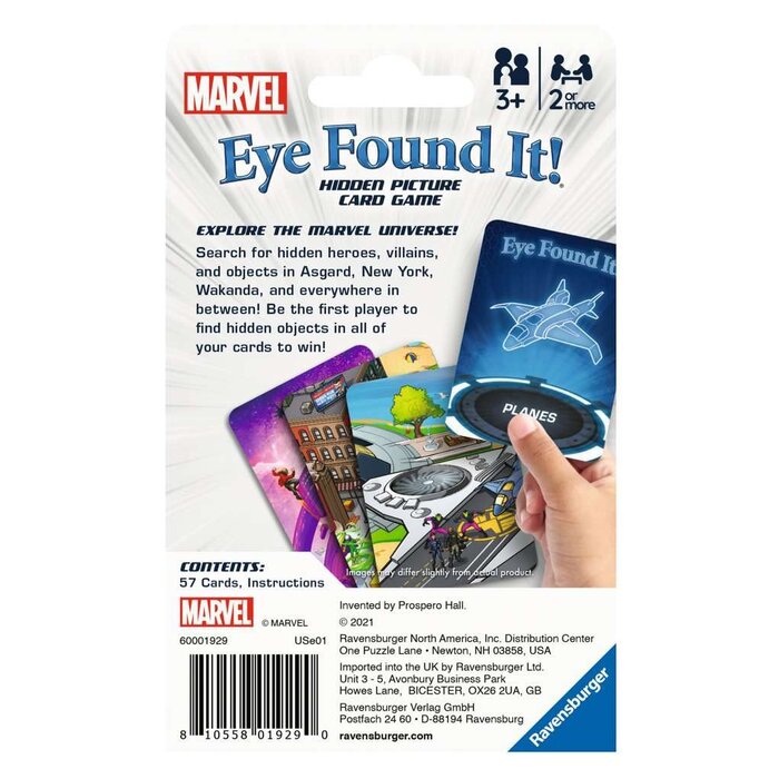 Ravensburger Marvel Eye Found It: Hidden Picture Card Game