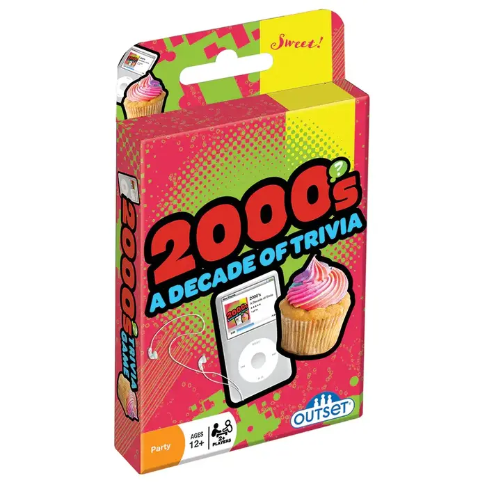 Outset Media 2000s Trivia - The Card Game