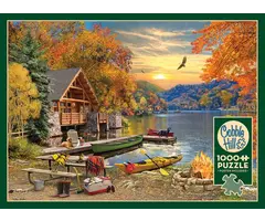 Cobble Hill Puzzles 1000 pcs - Lakeside Retreat