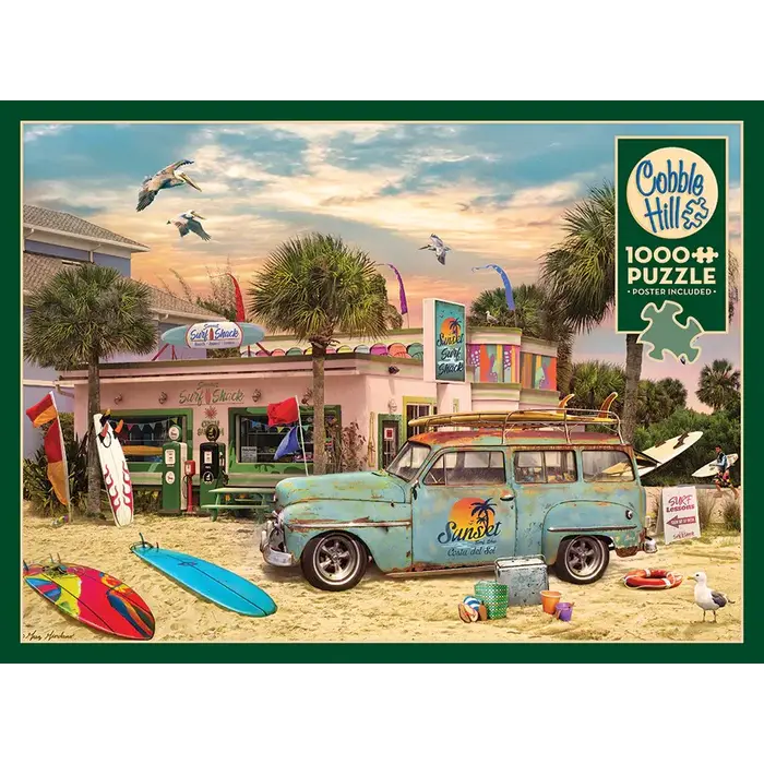 Cobble Hill Puzzles 1000 pcs - Surf Shack
