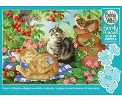 Cobble Hill Puzzles 350 pcs - Under the Cherry Tree (Family Puzzle)