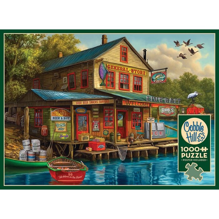 Cobble Hill Puzzles 1000 pcs - Bob's Beer & Bait