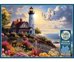 Cobble Hill Puzzles 500 pcs - To the Lighthouse (AI Assistance)