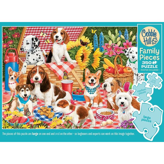 Cobble Hill Puzzles 350 pcs - Picnic Party (Family Puzzle)