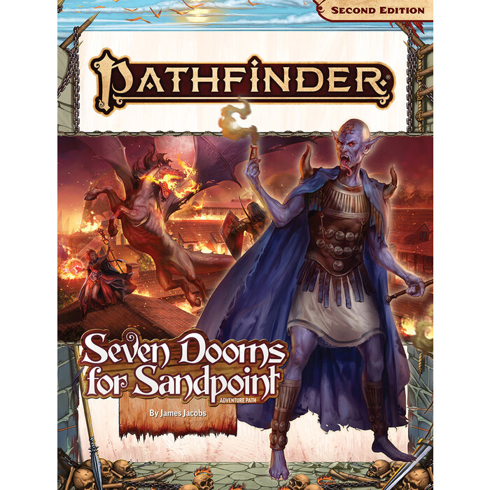 Paizo Publishing Pathfinder RPG 2E Adventure Path Seven Dooms for Sandpoint Softcover