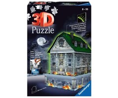 Ravensburger 216 pcs - 3D Haunted House: Night Edition