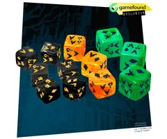 Knight Games Batman: Escape from Arkham Asylum - The League of Assassins Dice Set