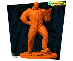 Knight Games Batman: Escape from Arkham Asylum - Bane (Arkham Asylum Patient Character Skin)