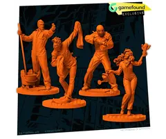Knight Games Batman: Escape from Arkham Asylum - Patients Skin Set