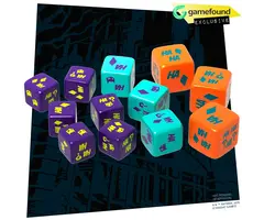 Knight Games Batman: Escape from Arkham Asylum - Joker's Dice Set