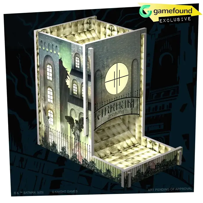 Knight Games Batman: Escape from Arkham Asylum - Arkham Asylum Dice Tower