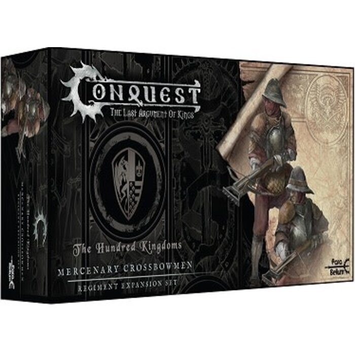 Para Bellum Wargames Conquest: Hundred Kingdoms - Mercenary Crossbowmen