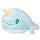 Squishable Mini Arctic Narwhal 7"