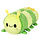 Squishable Plush Pouch Caterpillar 5"