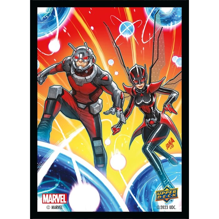 Upper Deck Sleeves - 66x91mm Ultra-Pro Matte Sleeves - Marvel: Ant-Man & Wasp - 65p/k (Standard CCG)