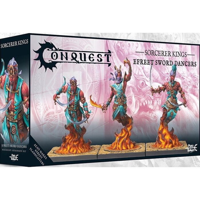 Para Bellum Wargames Conquest: Sorcerer Kings - Efreet Sword Dancers