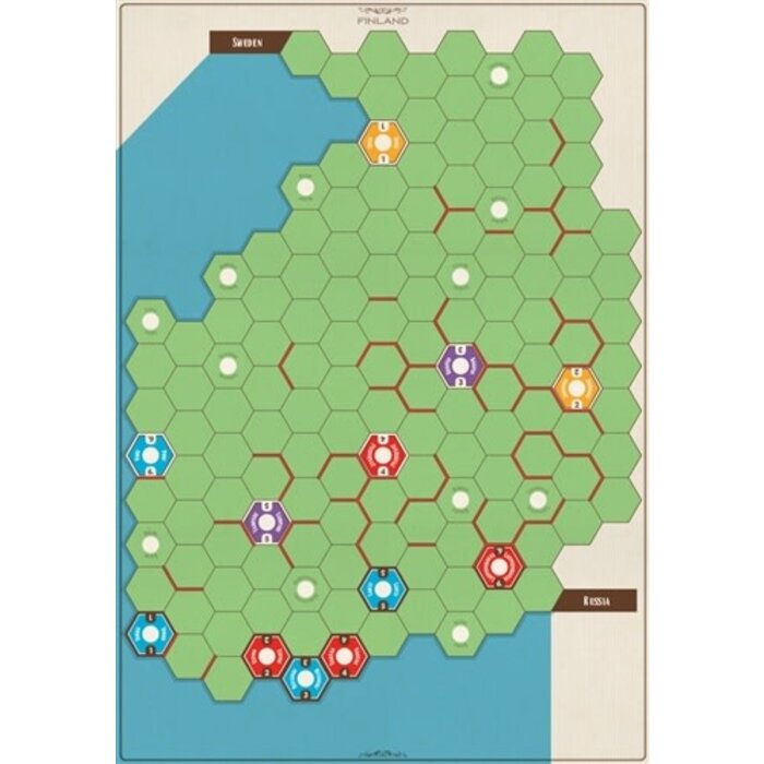 Eagle-Gryphon Games Age of Steam: Deluxe Edition - Maps Expansion - Hungary/Finland