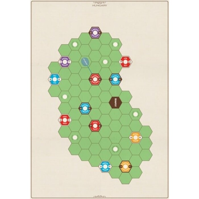 Eagle-Gryphon Games Age of Steam: Deluxe Edition - Maps Expansion - Hungary/Finland