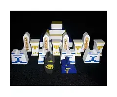 Eagle-Gryphon Games Heir to the Pharaoh: Upgraded Wooden Components
