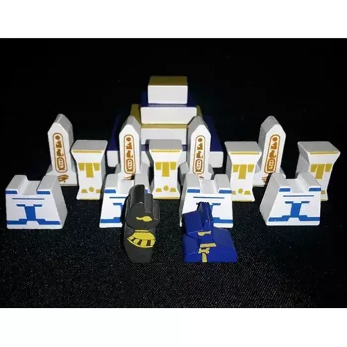 Eagle-Gryphon Games Heir to the Pharaoh: Upgraded Wooden Components