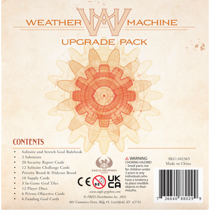 Eagle-Gryphon Games Weather Machine: Upgrade Pack