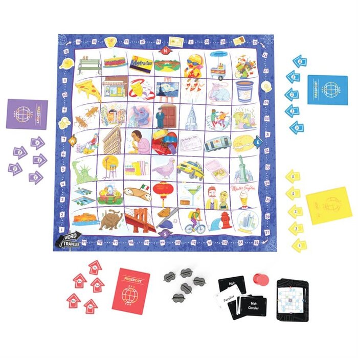 Misc Board Games Word Traveler