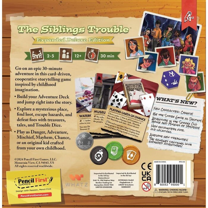 Pencil First Games The Siblings Trouble: Expanded Deluxe Edition