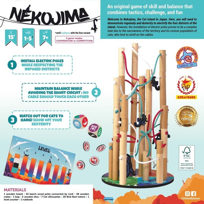 Misc Board Games Nekojima