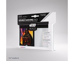 GameGenic Sleeves - 66x92mm (Standard TCG/Double Sleeving Pack) Star Wars Unlimited 2x60+1/pack -