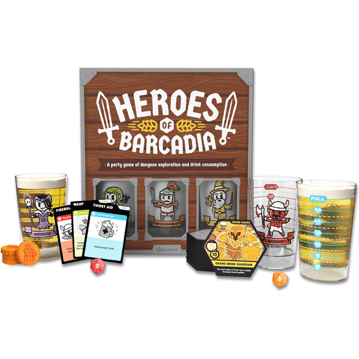 Misc Board Games Heroes of Barcadia