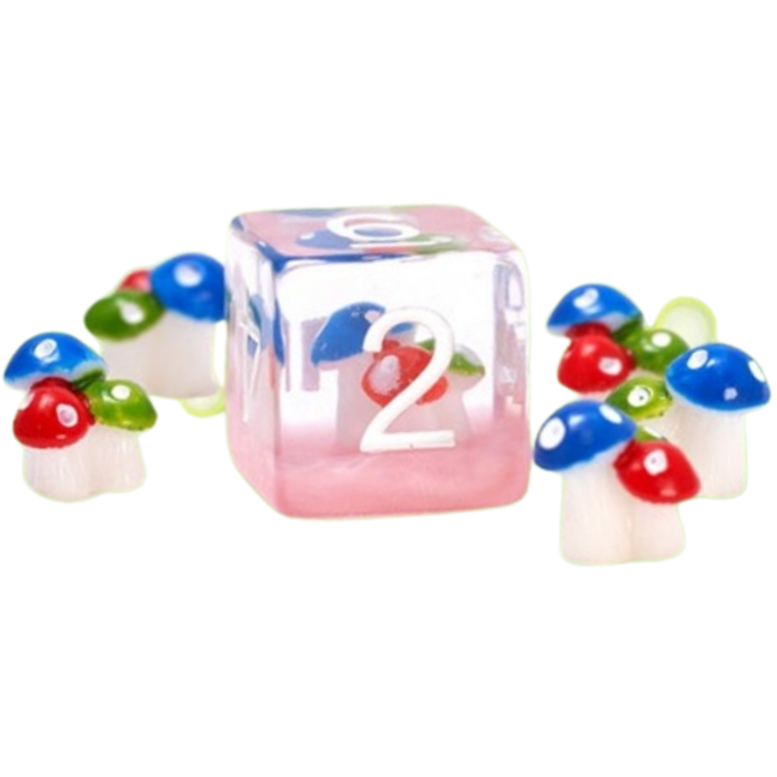 Sirius Dice 7-Piece RPG Dice Set: Interior Design (Mushrooms) -