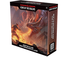 Wizkids/NECA LLC D&D Icons of the Realms: Adventure in a Box - Dragon's Lair Premium Painted Miniature Set