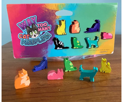 Weird Giraffe Games Way Too Many Cat Meeples