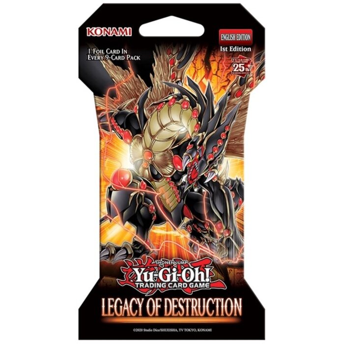 Konami Yu-Gi-Oh: Legacy of Destruction Booster Pack