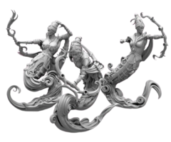 Para Bellum Wargames Conquest: Sorcerer Kings - Windborn Djinn Bows