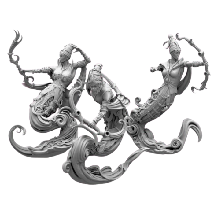 Para Bellum Wargames Conquest: Sorcerer Kings - Windborn Djinn Bows