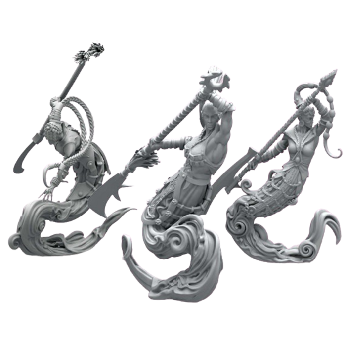 Para Bellum Wargames Conquest: Sorcerer Kings - Steelheart Djinn Polearms