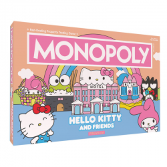USAOpoly Monopoly: Hello Kitty & Friends (Premium Edition)