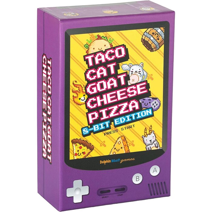 Blue Orange Taco Cat Goat Cheese Pizza: 8-Bit Edition