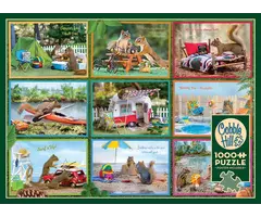 Cobble Hill Puzzles 1000 pcs - Squirrels on Vacation