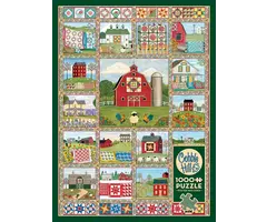 Cobble Hill Puzzles 1000 pcs - Quilt Country