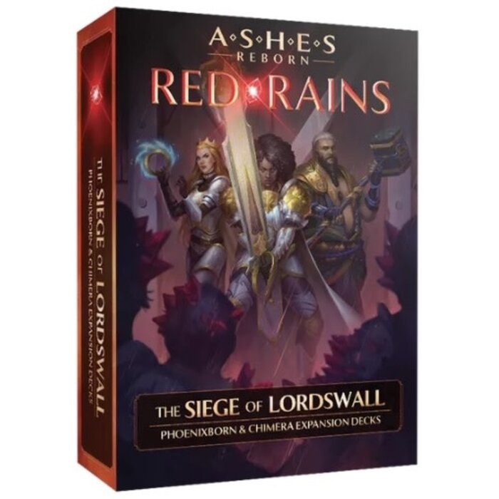 Plaid Hat Games Ashes Reborn: Red Rains - The Siege of Lordswall: Phoenixborn & Chimera Expansion Decks