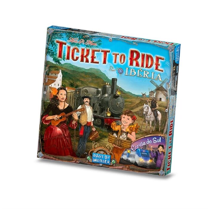 Days of Wonder Ticket to Ride: Map Collection 8 - Iberia & South Korea