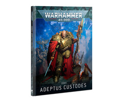 Games Workshop Warhammer 40K: Adeptus Custodes - Codex (10th Edition)